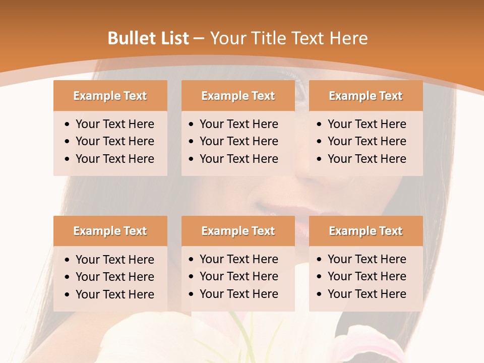 Sensuality Beauty Nature PowerPoint Template