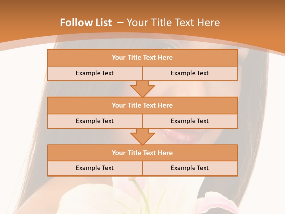 Sensuality Beauty Nature PowerPoint Template