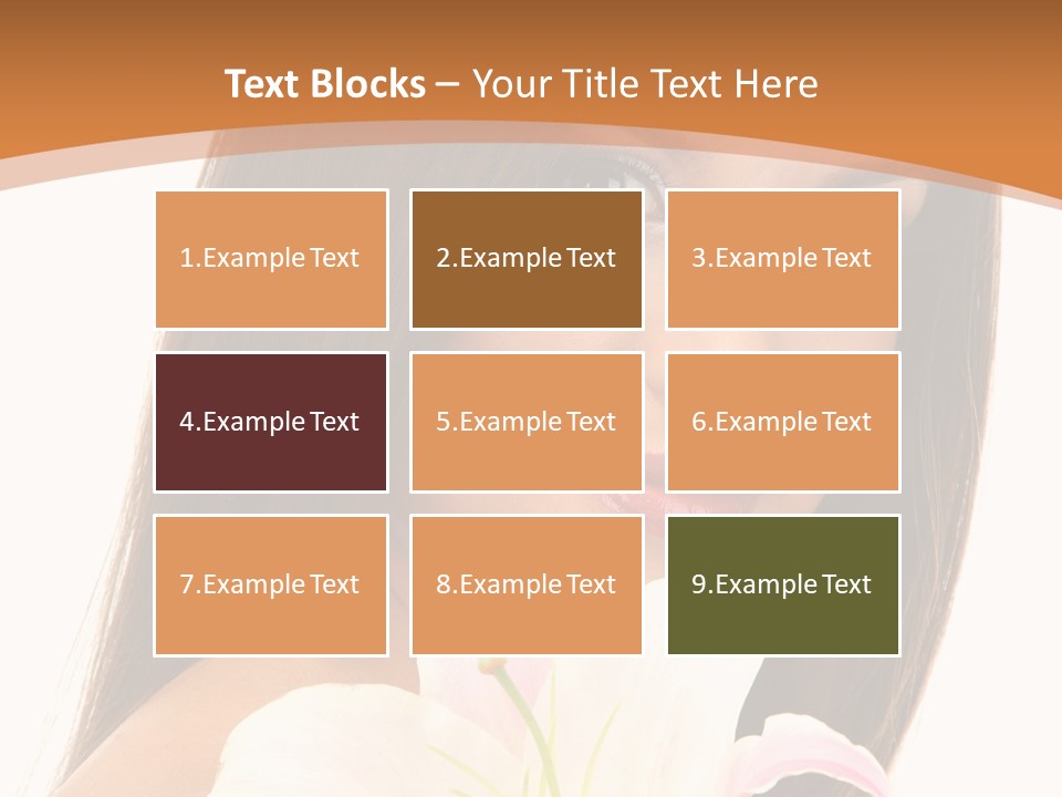 Sensuality Beauty Nature PowerPoint Template