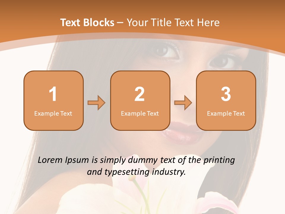 Sensuality Beauty Nature PowerPoint Template