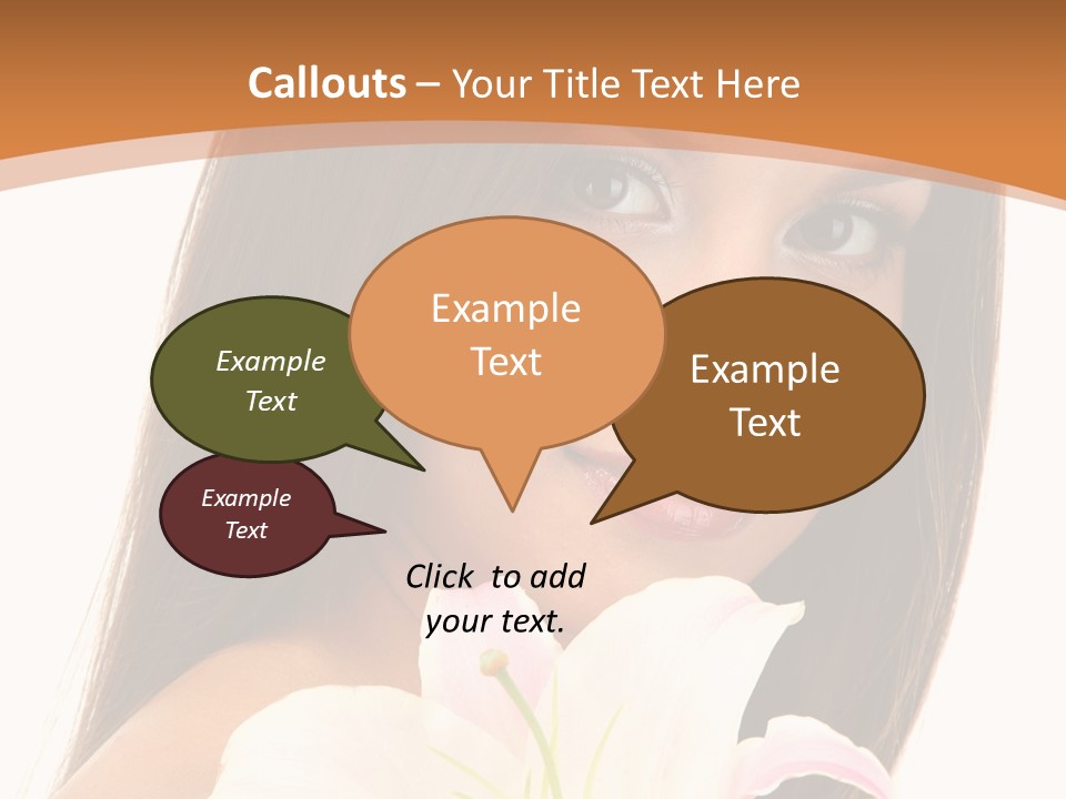 Sensuality Beauty Nature PowerPoint Template