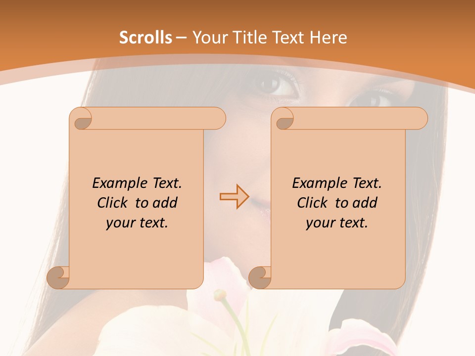 Sensuality Beauty Nature PowerPoint Template