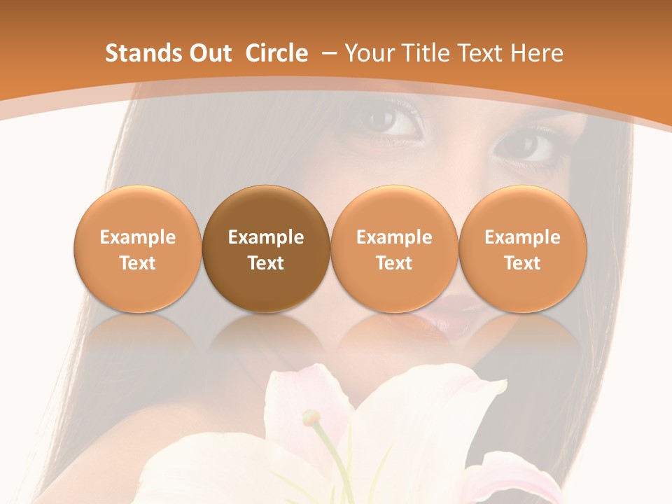 Sensuality Beauty Nature PowerPoint Template