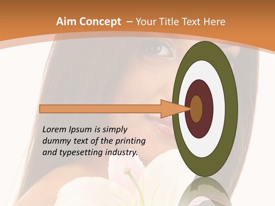 Sensuality Beauty Nature PowerPoint Template