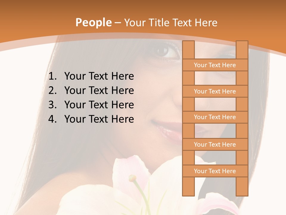 Sensuality Beauty Nature PowerPoint Template