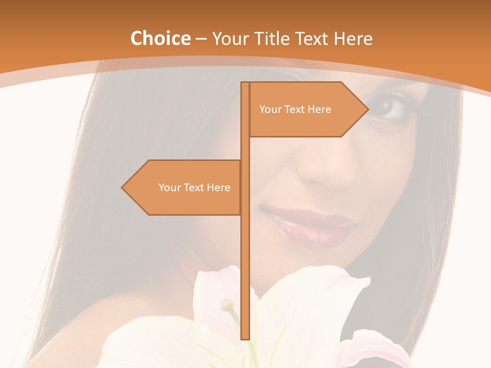 Sensuality Beauty Nature PowerPoint Template