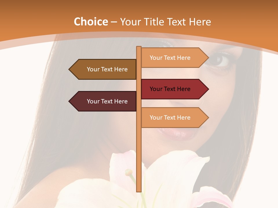 Sensuality Beauty Nature PowerPoint Template