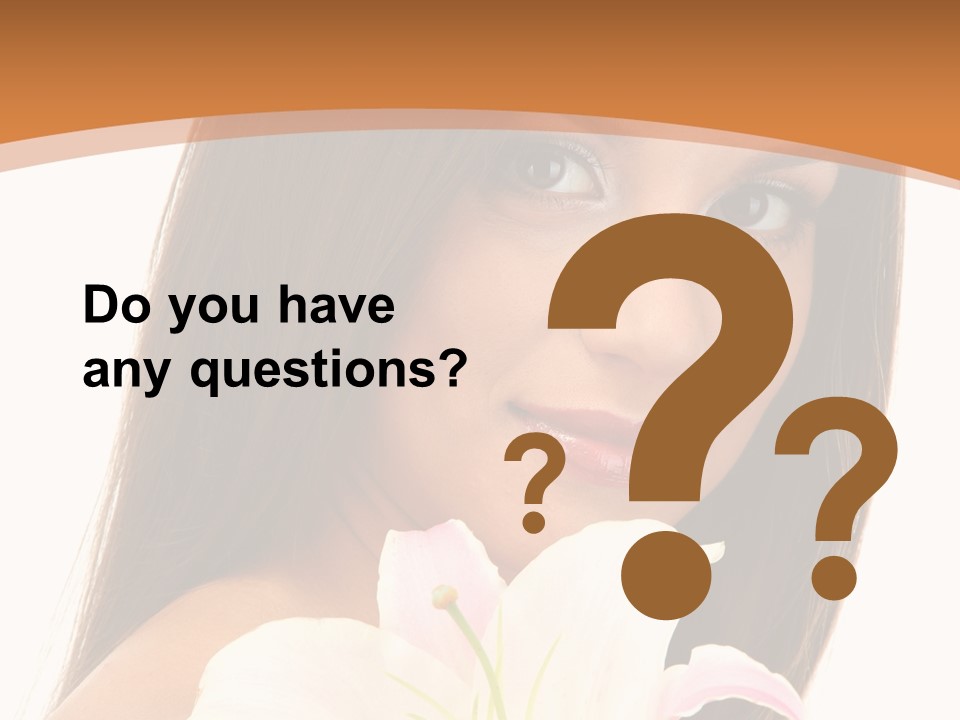 Sensuality Beauty Nature PowerPoint Template