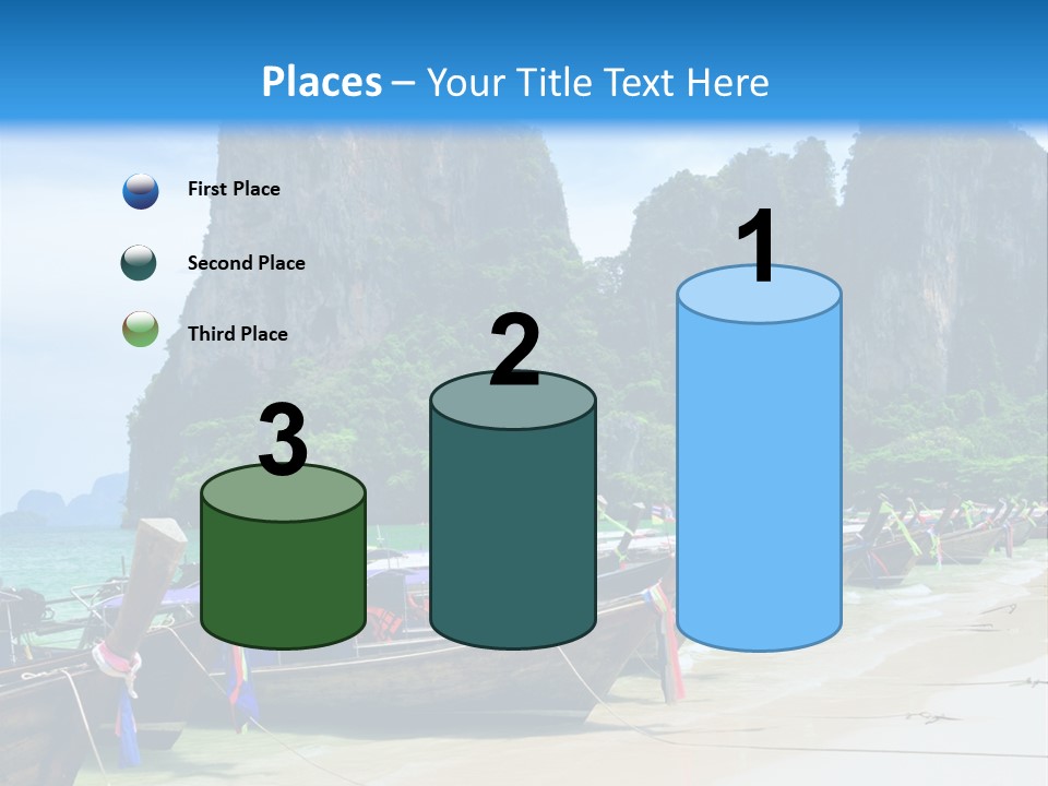 Tail Lagoon Thailand PowerPoint Template