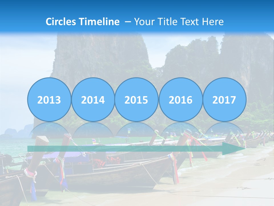 Tail Lagoon Thailand PowerPoint Template