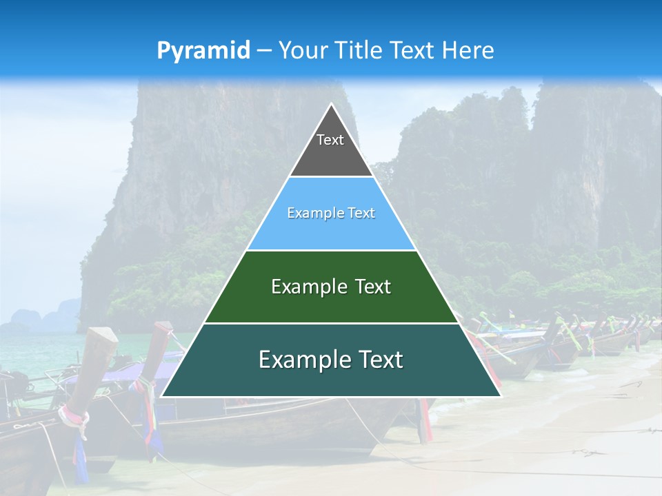Tail Lagoon Thailand PowerPoint Template
