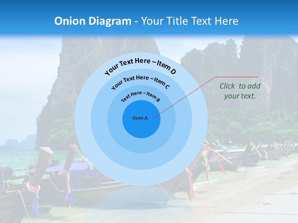 Tail Lagoon Thailand PowerPoint Template