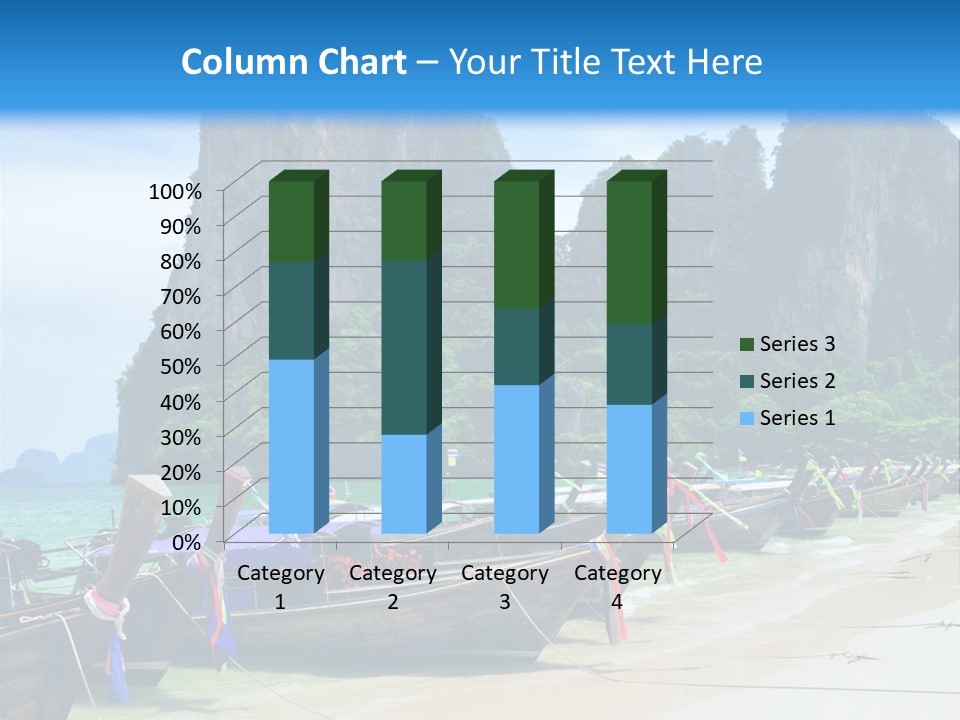 Tail Lagoon Thailand PowerPoint Template