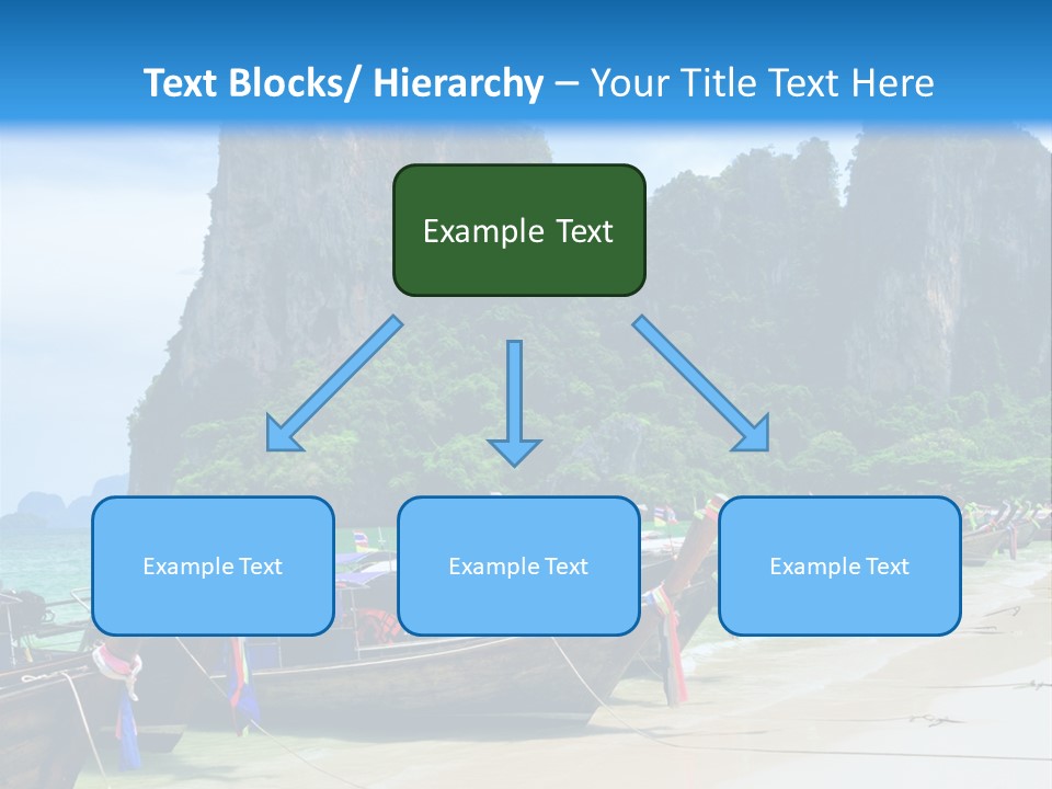 Tail Lagoon Thailand PowerPoint Template