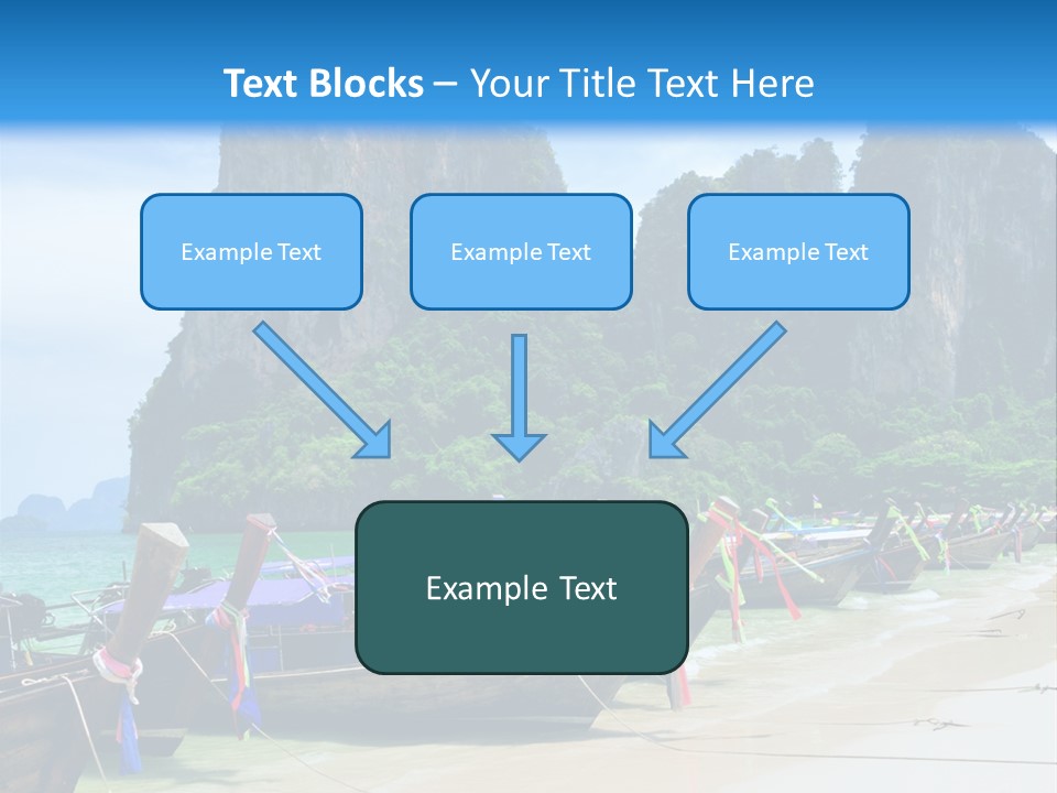 Tail Lagoon Thailand PowerPoint Template