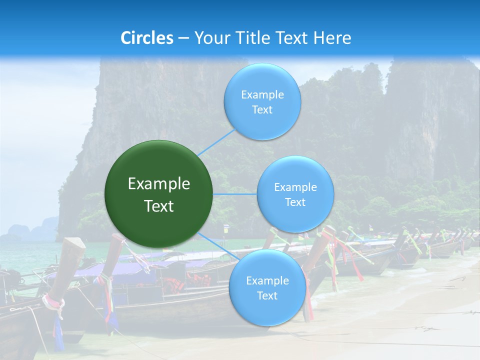 Tail Lagoon Thailand PowerPoint Template