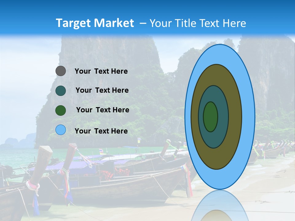 Tail Lagoon Thailand PowerPoint Template