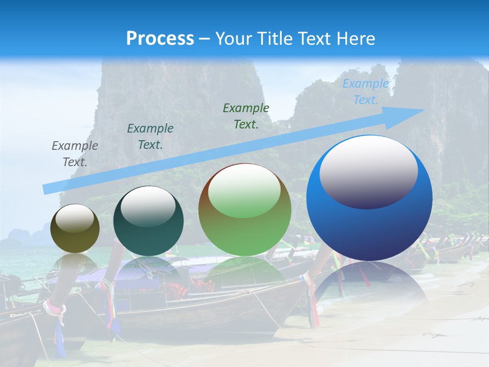 Tail Lagoon Thailand PowerPoint Template