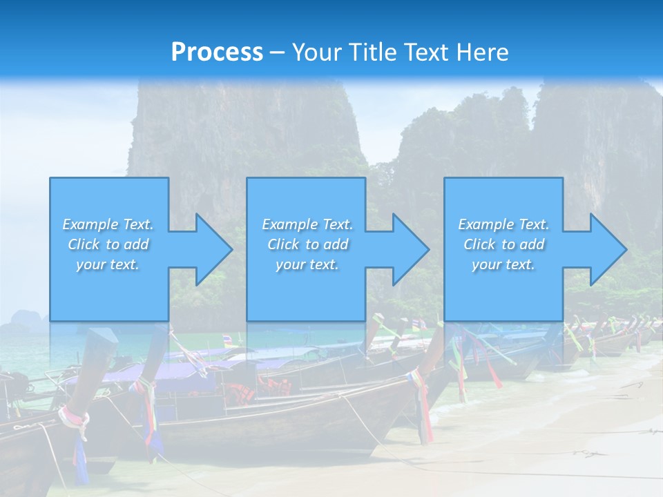 Tail Lagoon Thailand PowerPoint Template