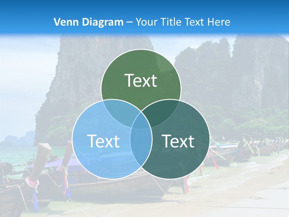 Tail Lagoon Thailand PowerPoint Template