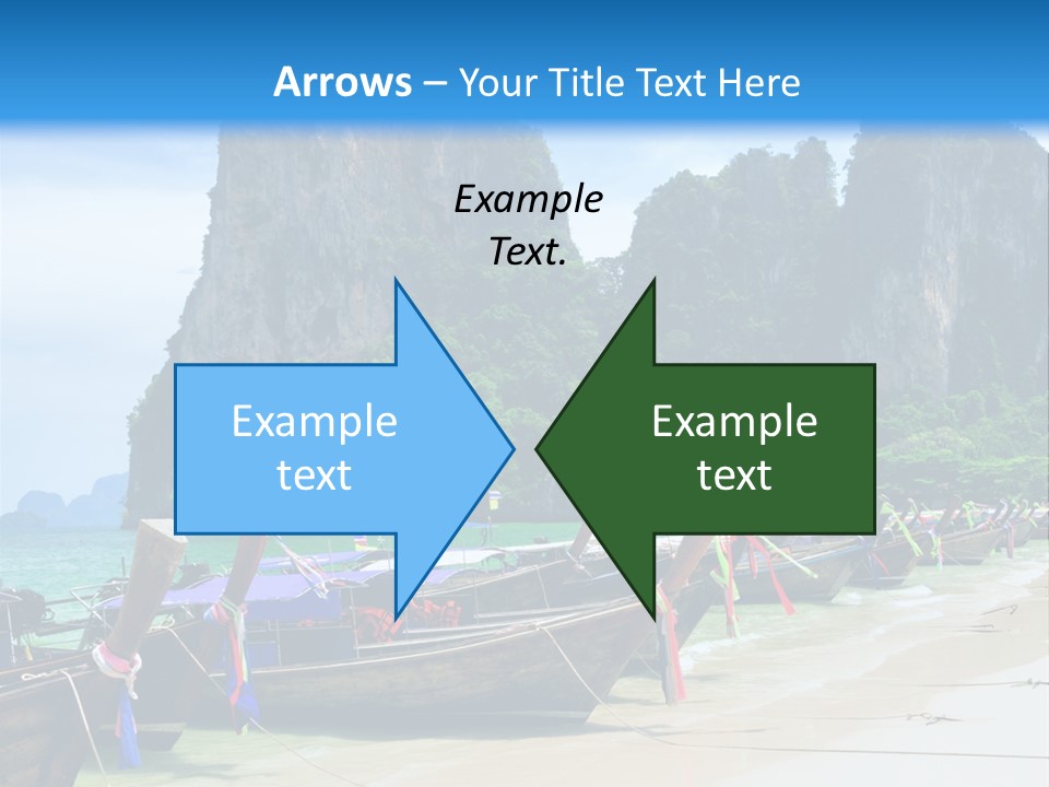 Tail Lagoon Thailand PowerPoint Template