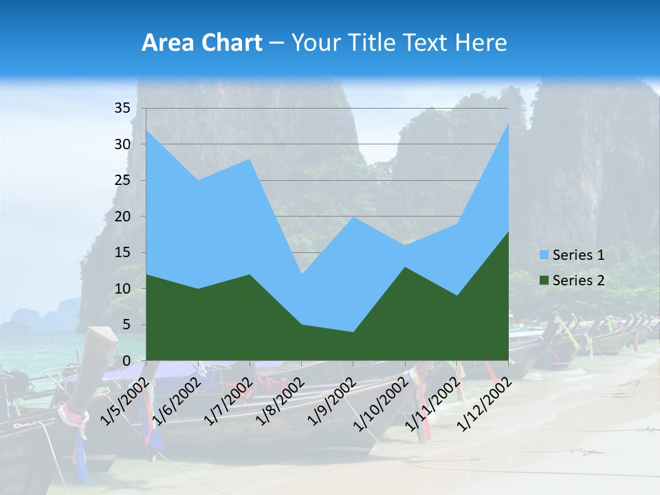 Tail Lagoon Thailand PowerPoint Template