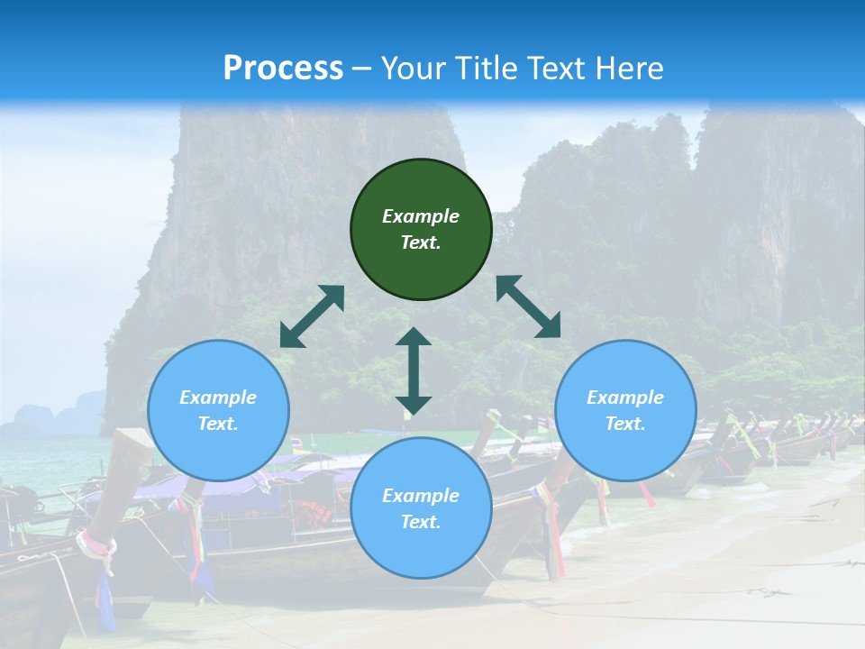 Tail Lagoon Thailand PowerPoint Template