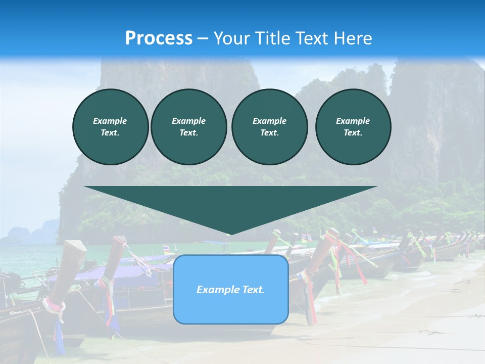 Tail Lagoon Thailand PowerPoint Template