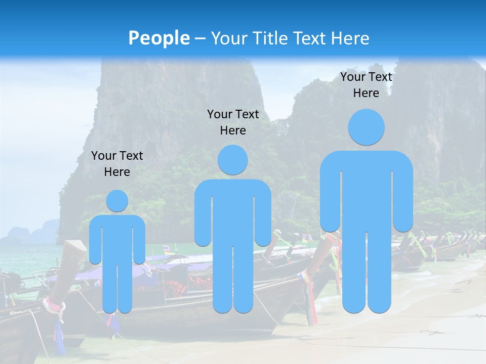 Tail Lagoon Thailand PowerPoint Template