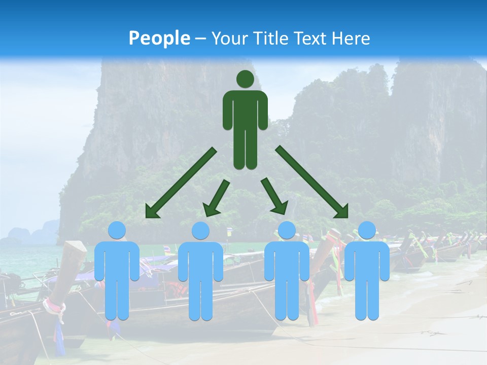 Tail Lagoon Thailand PowerPoint Template