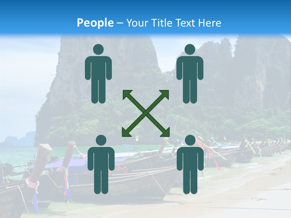 Tail Lagoon Thailand PowerPoint Template