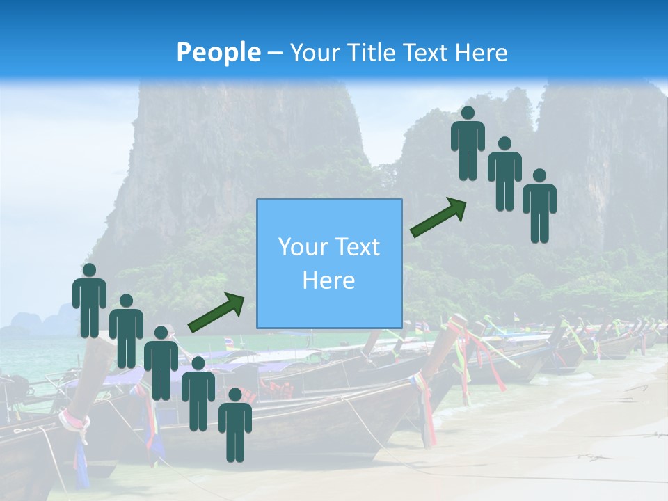 Tail Lagoon Thailand PowerPoint Template