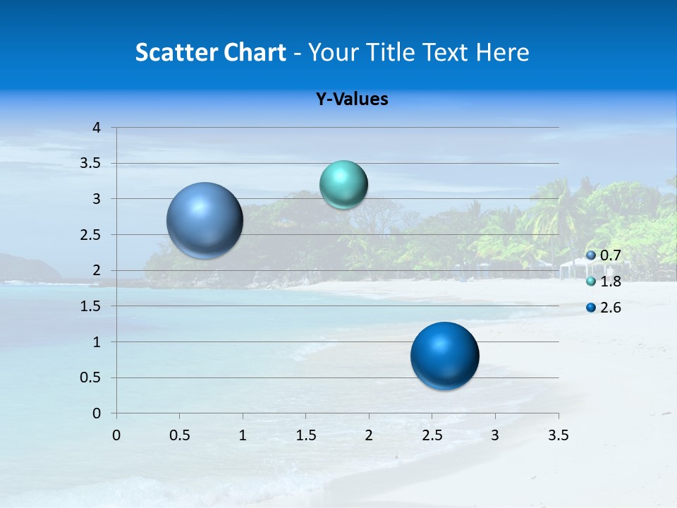Cloud Tropical Landscape PowerPoint Template