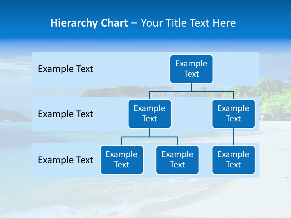 Cloud Tropical Landscape PowerPoint Template