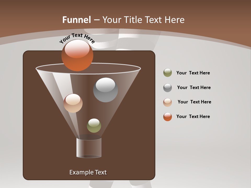 Sensuality Nature Leg PowerPoint Template
