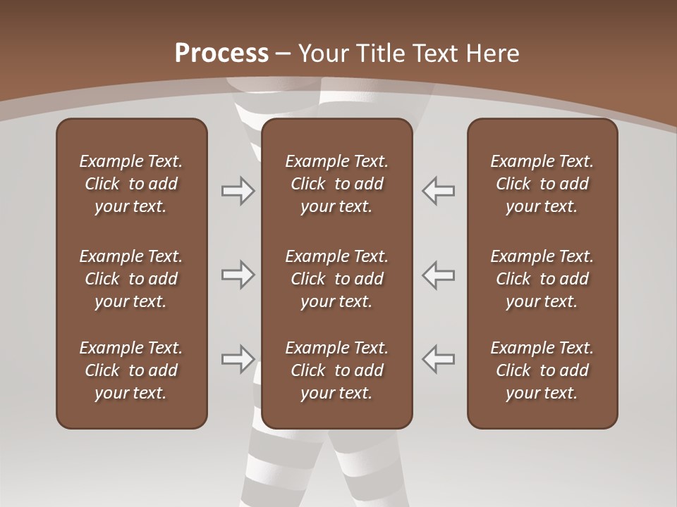 Sensuality Nature Leg PowerPoint Template