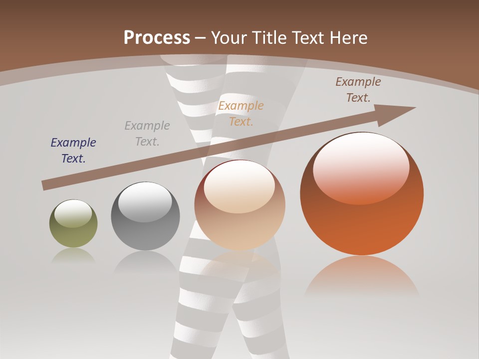 Sensuality Nature Leg PowerPoint Template