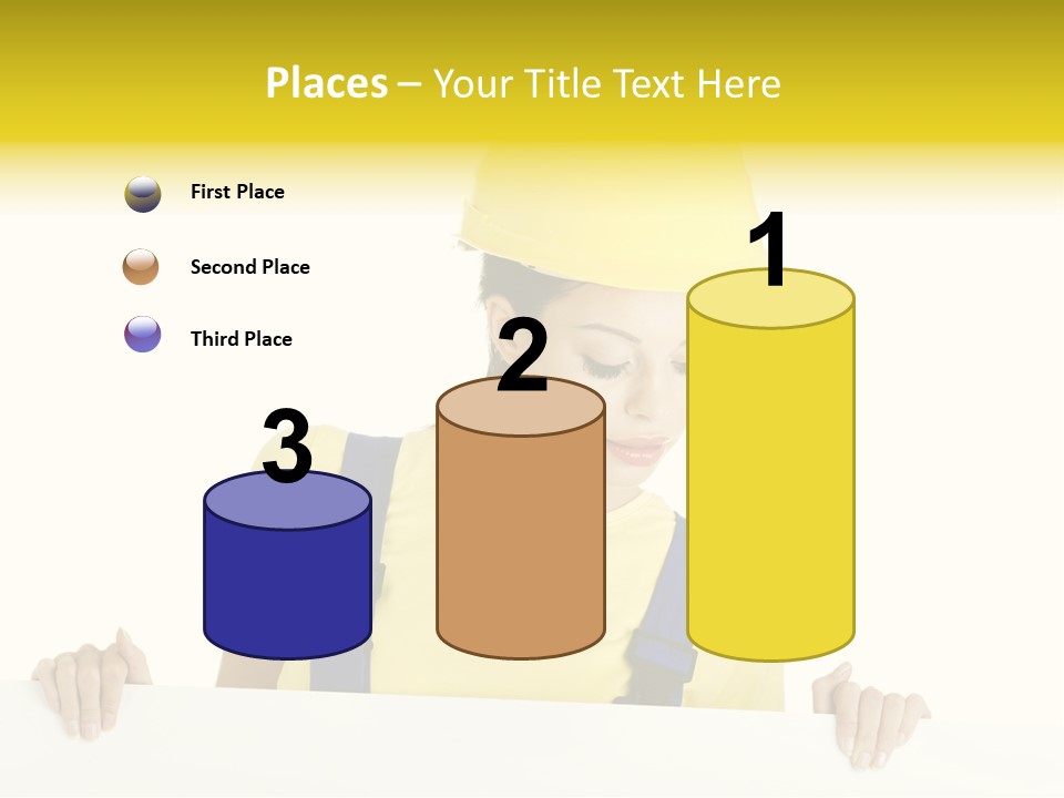 Builder Background Empty PowerPoint Template