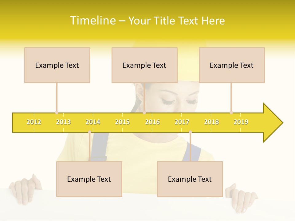 Builder Background Empty PowerPoint Template
