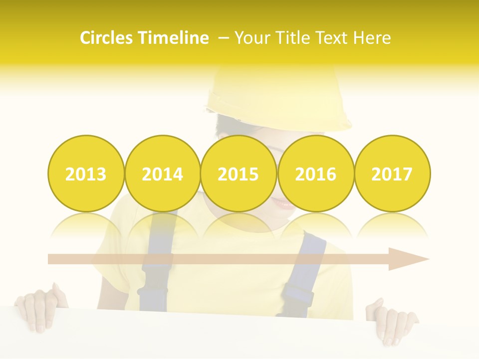 Builder Background Empty PowerPoint Template