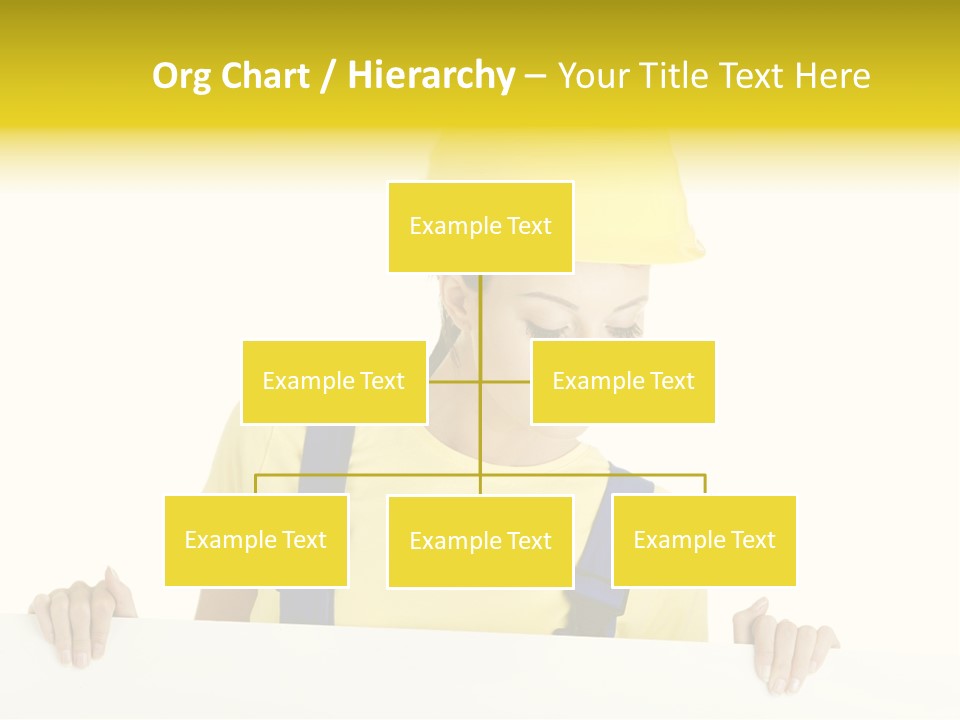 Builder Background Empty PowerPoint Template