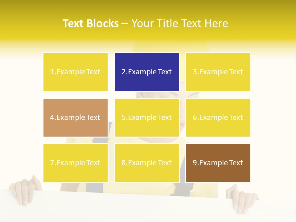 Builder Background Empty PowerPoint Template