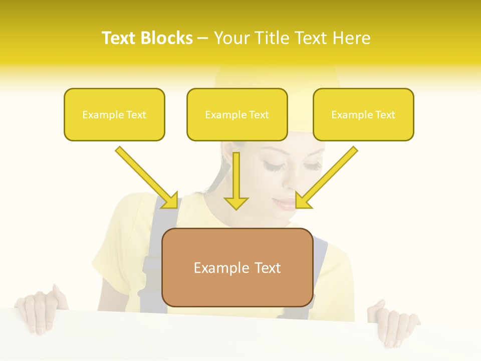 Builder Background Empty PowerPoint Template