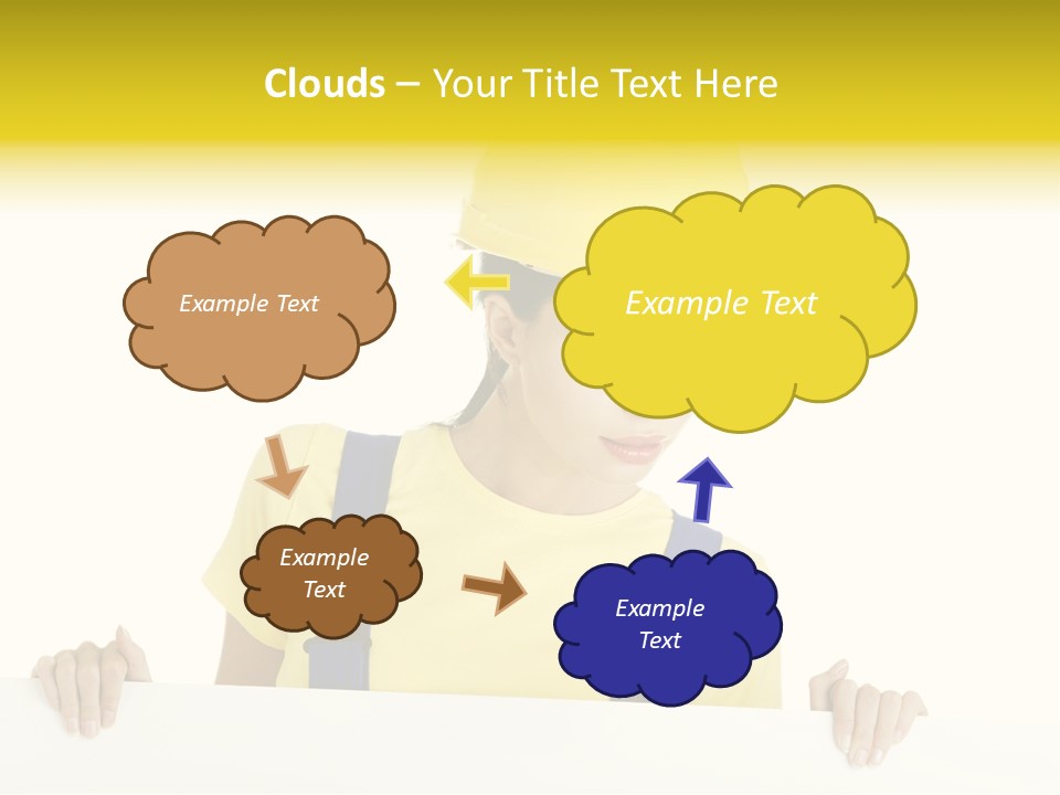 Builder Background Empty PowerPoint Template