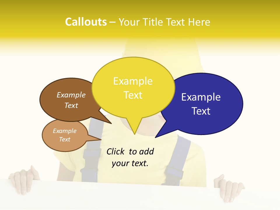 Builder Background Empty PowerPoint Template