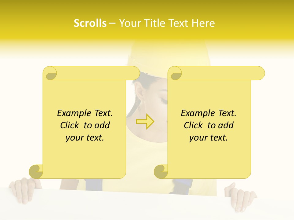 Builder Background Empty PowerPoint Template
