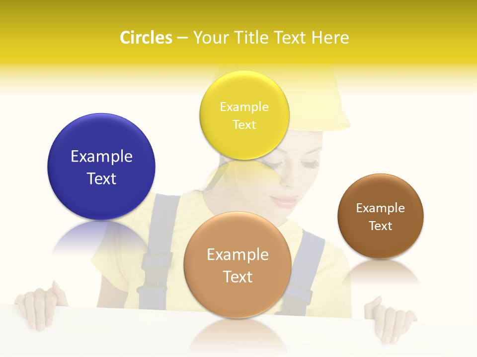 Builder Background Empty PowerPoint Template