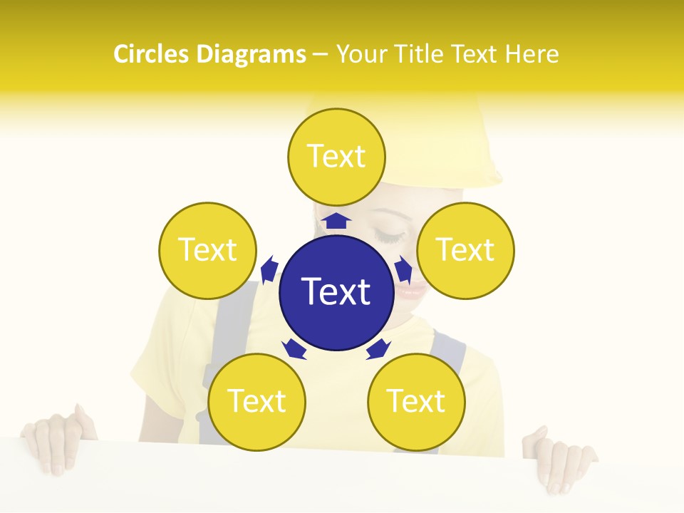 Builder Background Empty PowerPoint Template