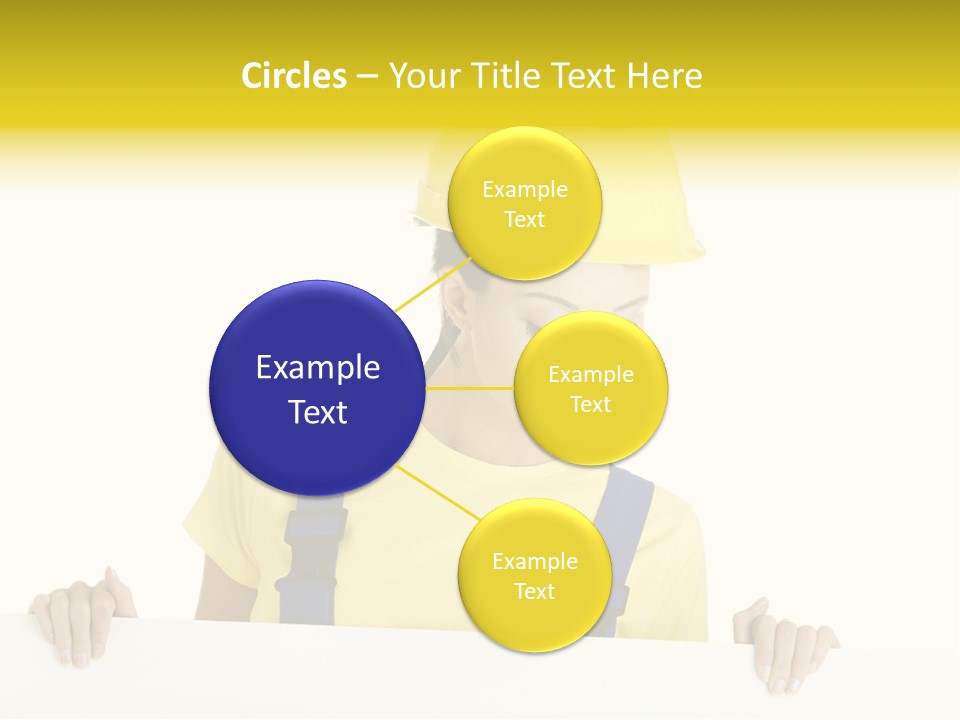 Builder Background Empty PowerPoint Template