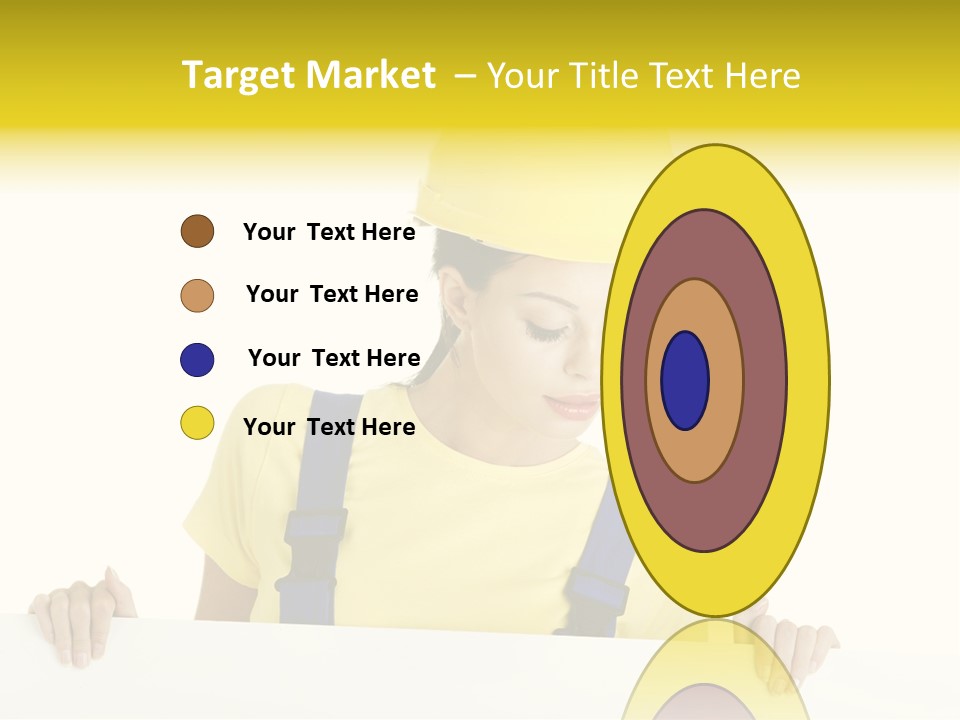 Builder Background Empty PowerPoint Template